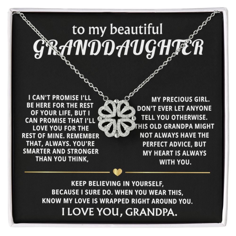 TO MY SWEET GRANDDAUGHTER, My heart is always with you.