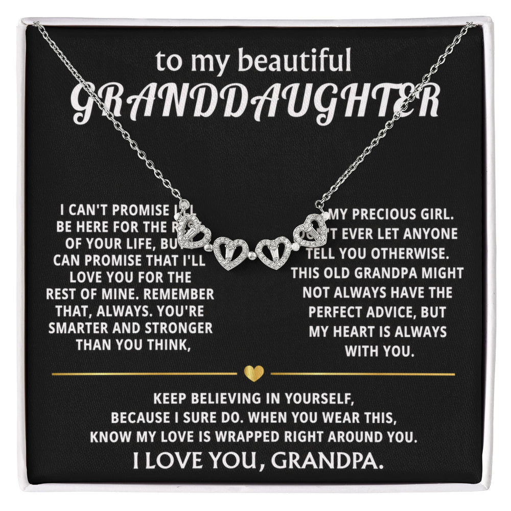 TO MY SWEET GRANDDAUGHTER, My heart is always with you.