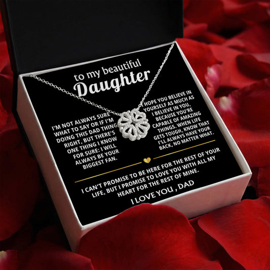 To My Beautiful Daughter, I'll always be your biggest fan.