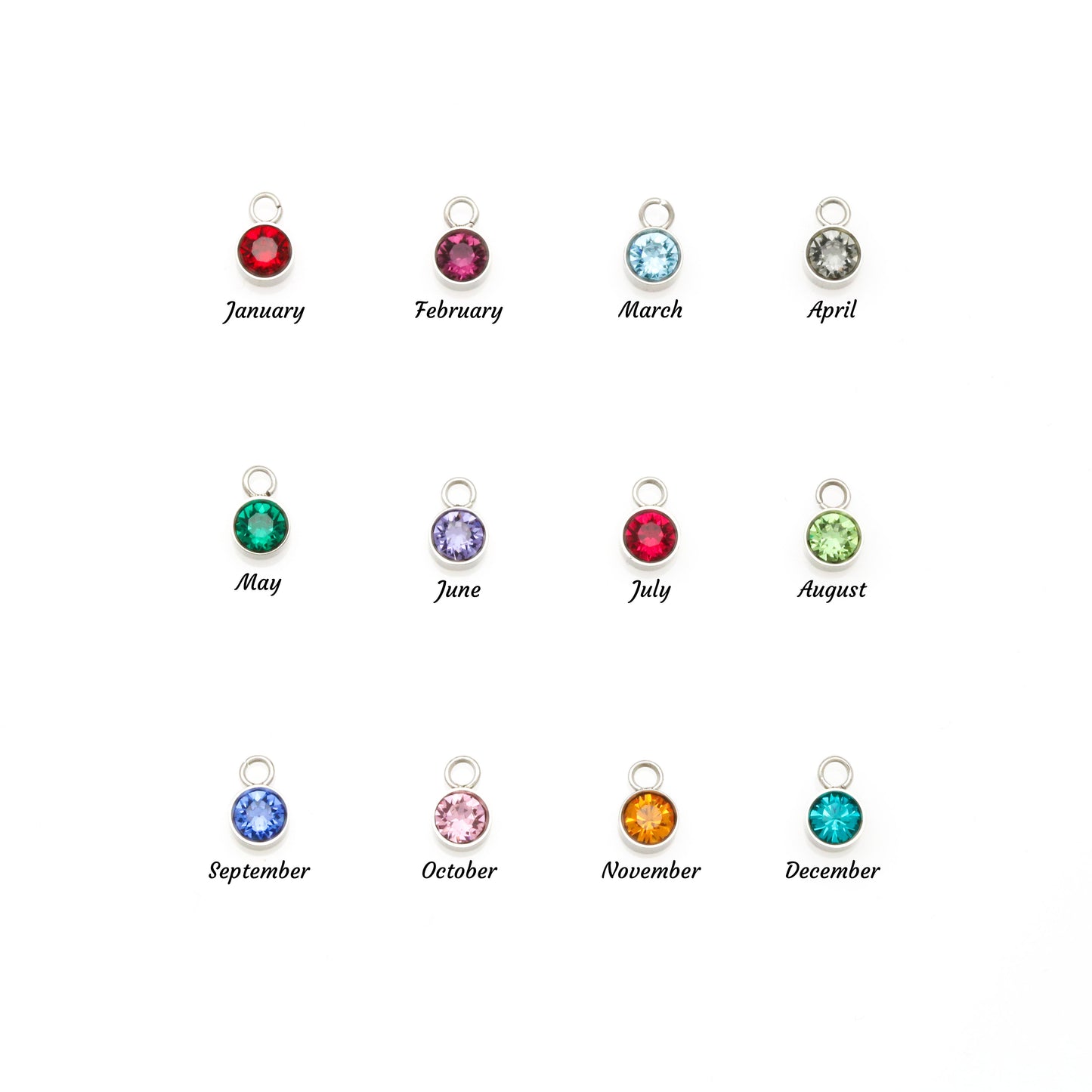 TO MY LOVING MOM CUSTOM NAME NECKLACE WITH BIRTHSTONE