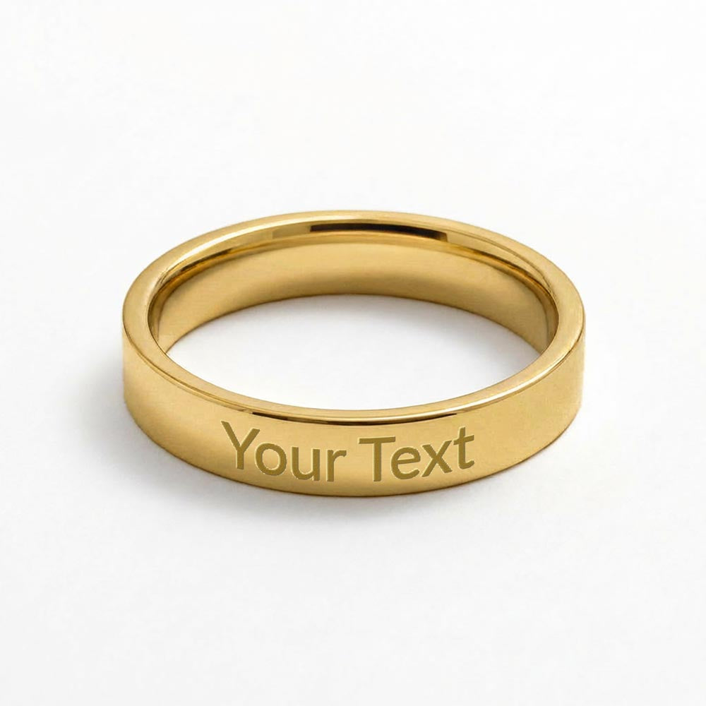 ETERNAL BOND ENGRAVED WOMEN'S RING