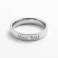 ETERNAL BOND ENGRAVED WOMEN'S RING