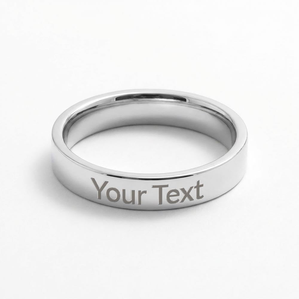 FOREVER GRATEFUL  ENGRAVED WOMEN'S RING