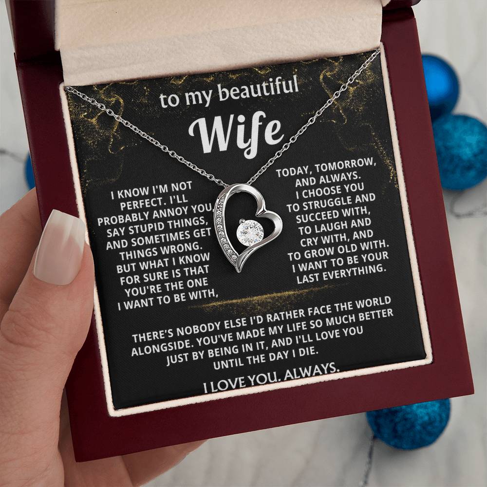 To My Wife, You make my life so much better.