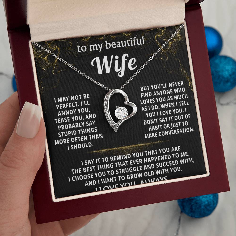 To My Wife, I love you more than anyone.