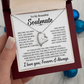 TO MY BEAUTIFUL SOULMATE THROUGH MY EYES FOREVER LOVE NECKLACE GIFT SET