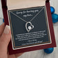 I'M SORRY HAPPINESS FOREVER LOVE NECKLACE GIFT SET