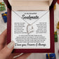 TO MY BEAUTIFUL SOULMATE THROUGH MY EYES FOREVER LOVE NECKLACE GIFT SET