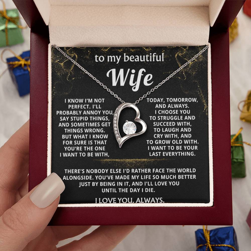 To My Wife, You make my life so much better.