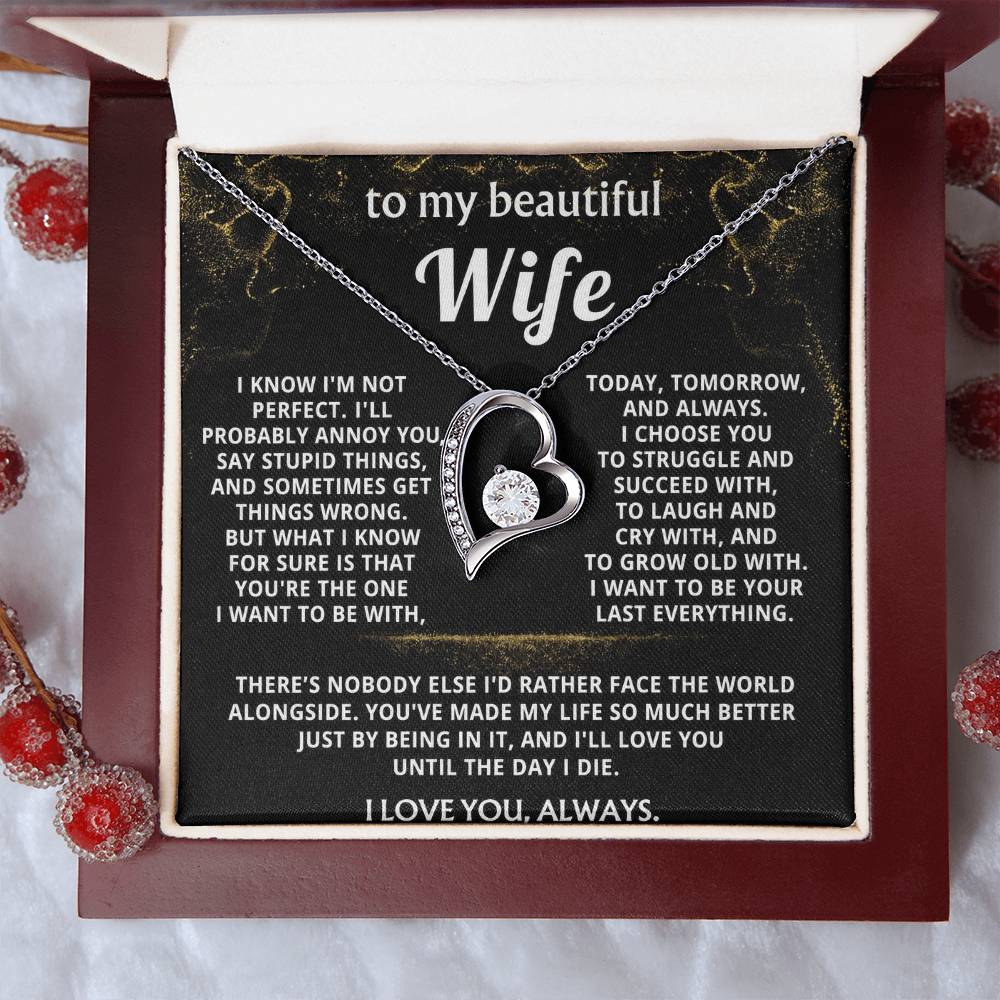 To My Wife, You make my life so much better.