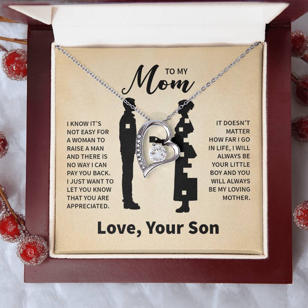 TO MY MOM MY LOVING MOTHER FOREVER LOVE