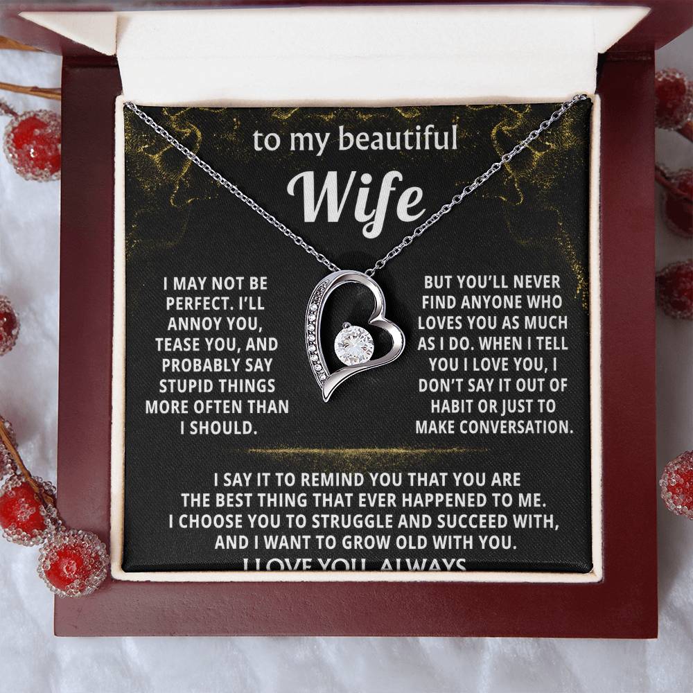 To My Wife, I love you more than anyone.