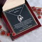 I'M SORRY HAPPINESS FOREVER LOVE NECKLACE GIFT SET