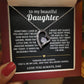 To My Beautiful Daughter, You'll always be my girl, I'm here.