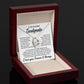 TO MY BEAUTIFUL SOULMATE THROUGH MY EYES FOREVER LOVE NECKLACE GIFT SET