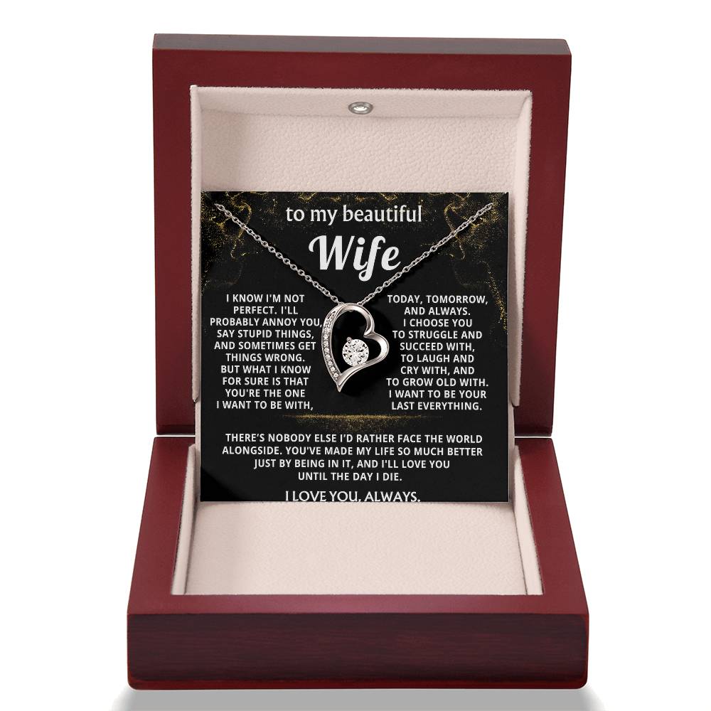 To My Wife, You make my life so much better.