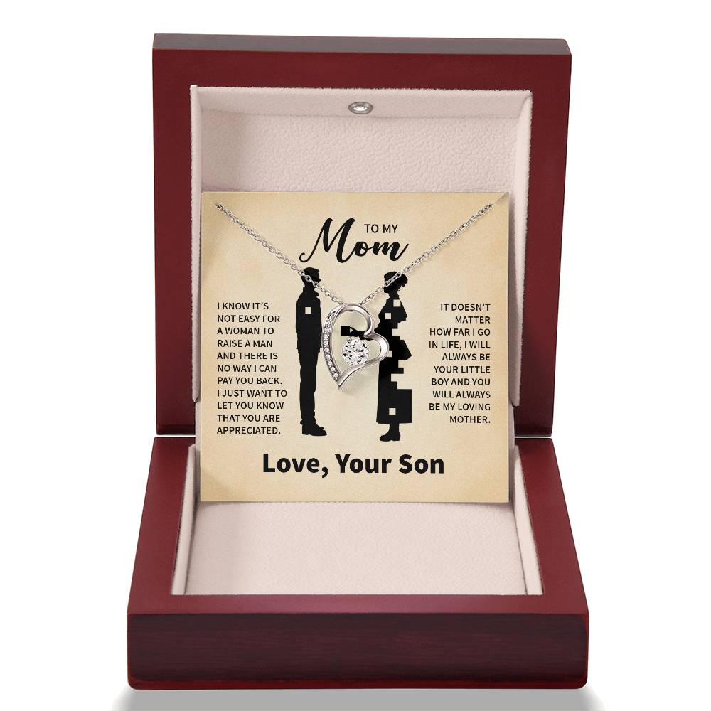TO MY MOM MY LOVING MOTHER FOREVER LOVE