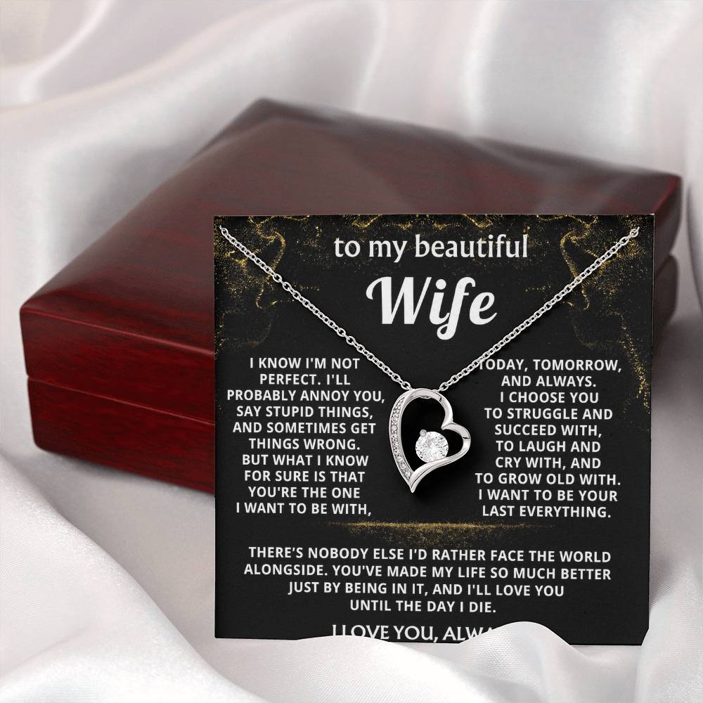 To My Wife, You make my life so much better.