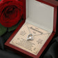 HAPPY ANNIVERSARY LAST EVERYTHING FOREVER LOVE NECKLACE