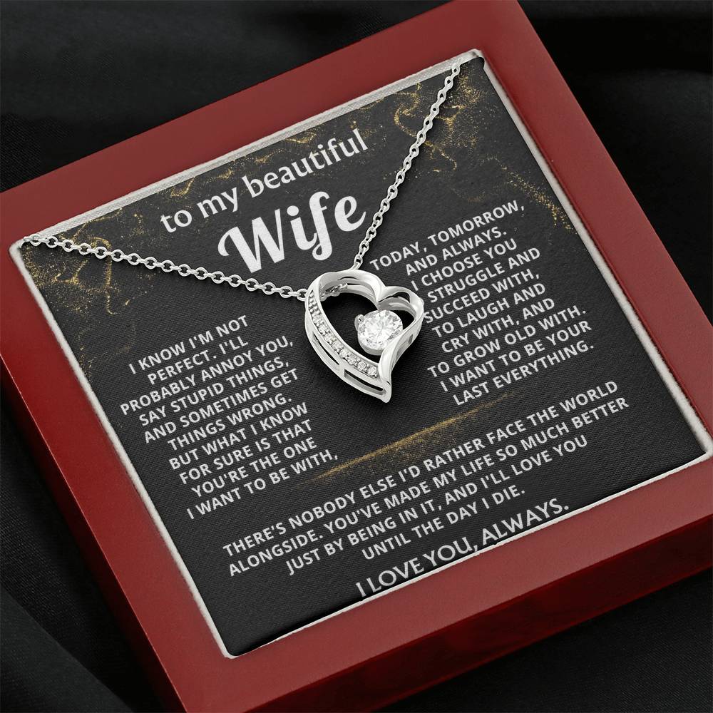 To My Wife, You make my life so much better.