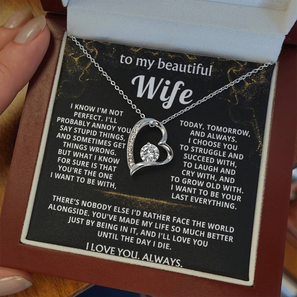To My Wife, You make my life so much better.