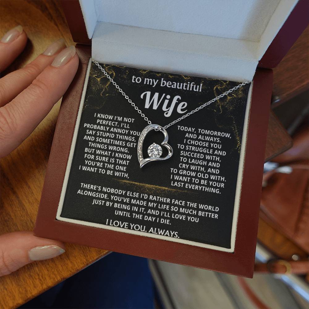 To My Wife, You make my life so much better.