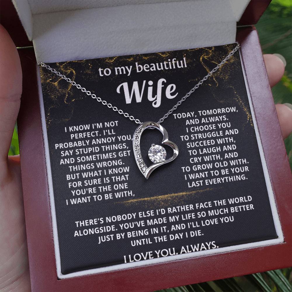 To My Wife, You make my life so much better.