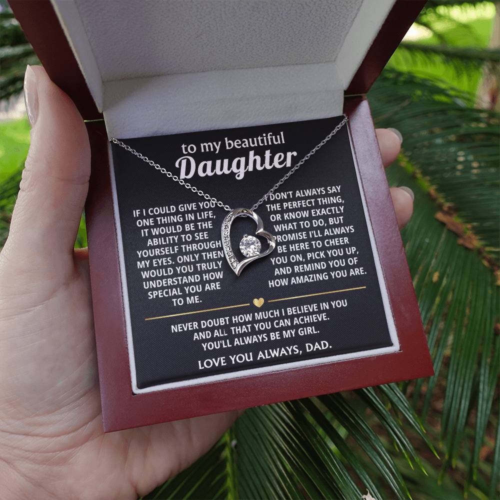 To My Beautiful Daughter, I wish you saw how special you are.