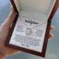 TO MY DAUGHTER PROTECT YOU FOREVER LOVE NECKALCE GIFT SET