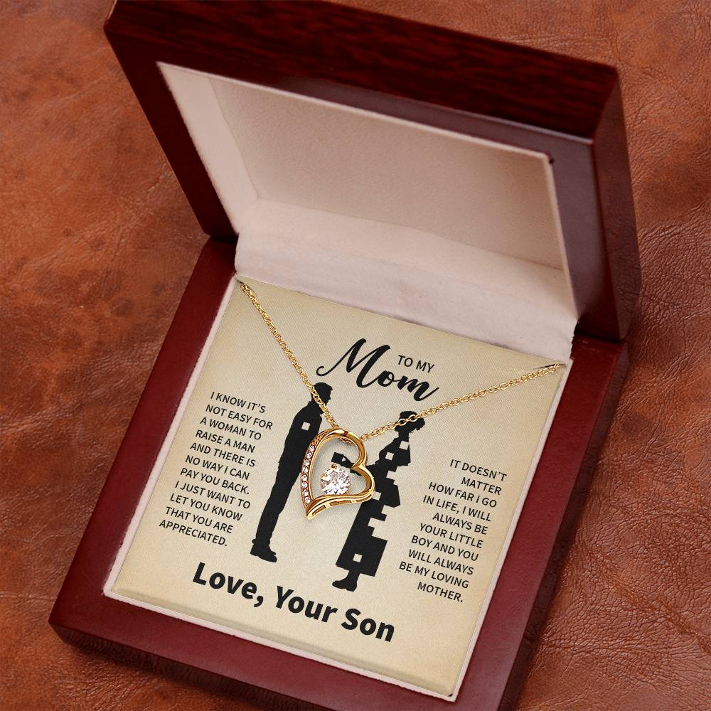 TO MY MOM MY LOVING MOTHER FOREVER LOVE