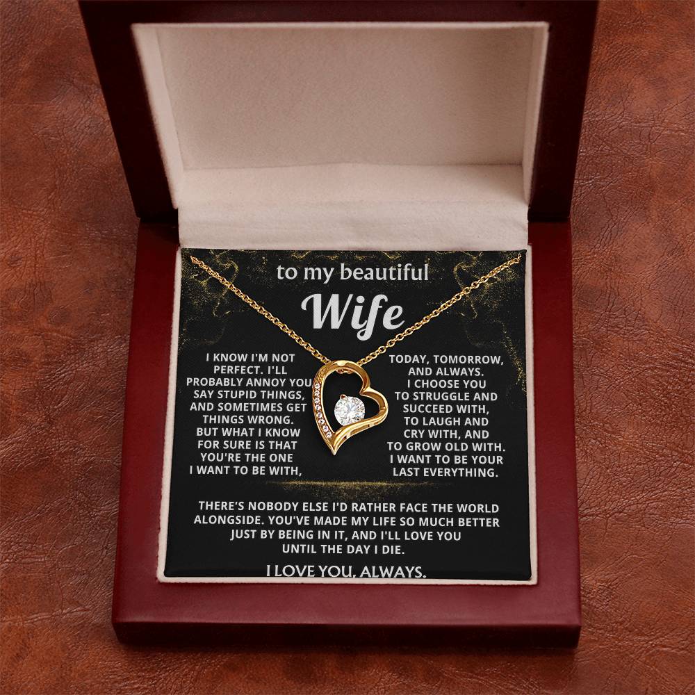 To My Wife, You make my life so much better.