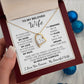 To My Beloved Wife, Your presence makes me feel so rich and complete