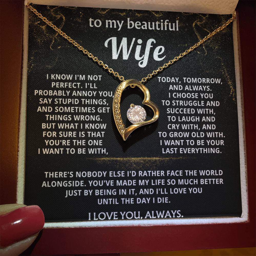 To My Wife, You make my life so much better.