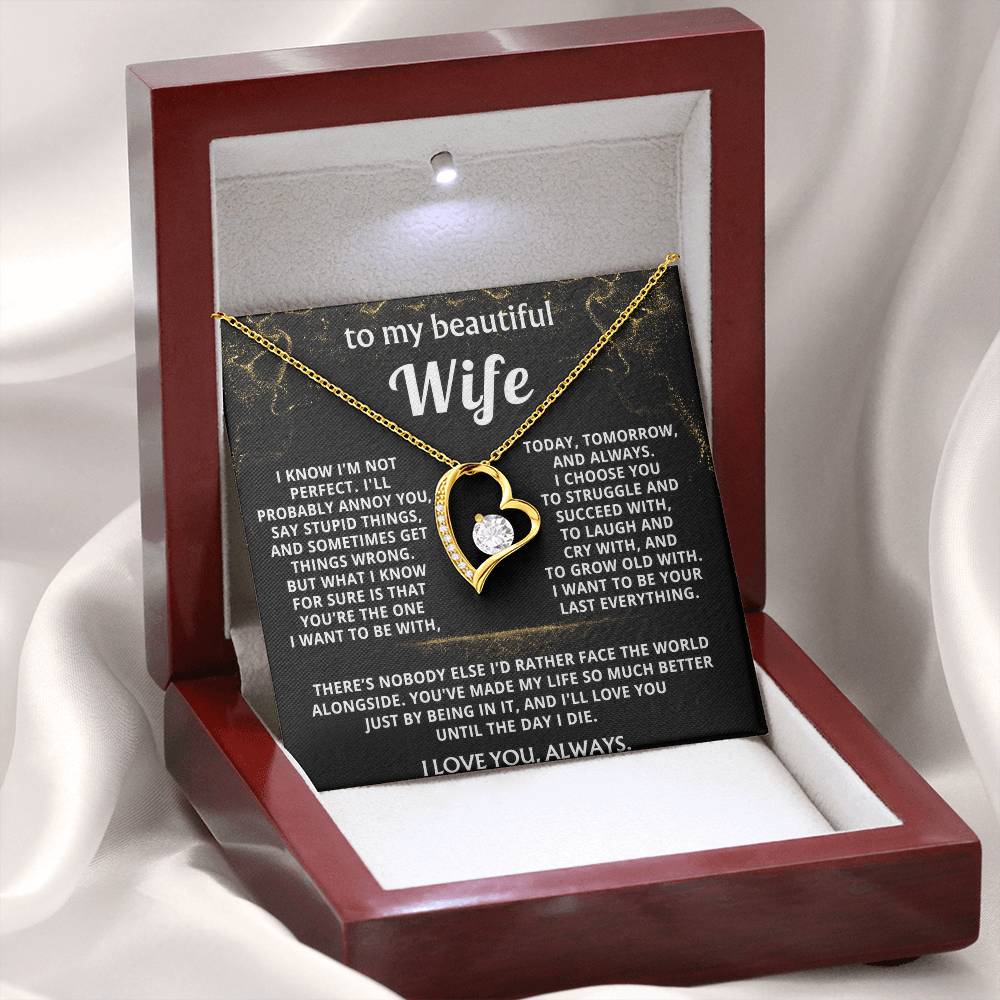 To My Wife, You make my life so much better.