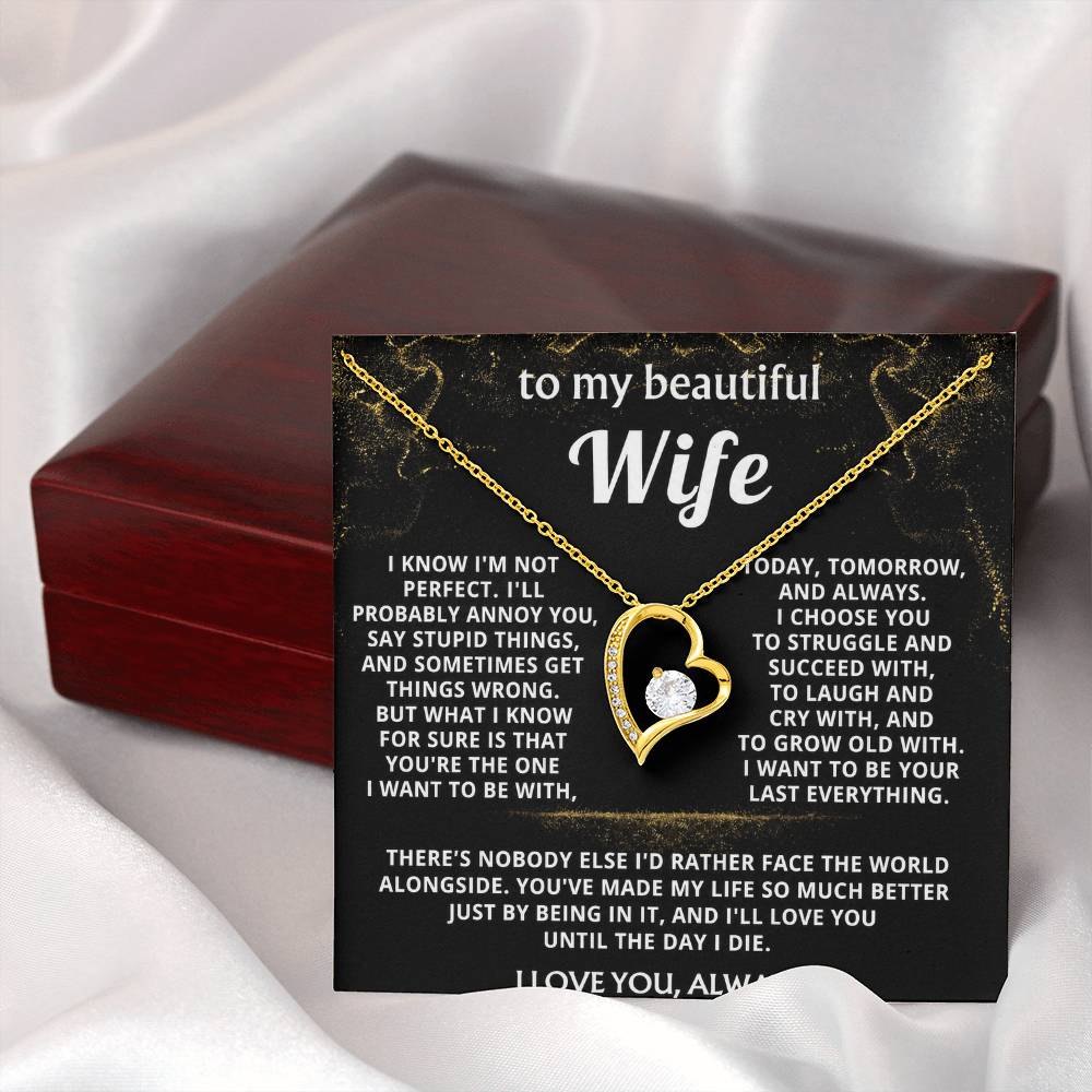 To My Wife, You make my life so much better.