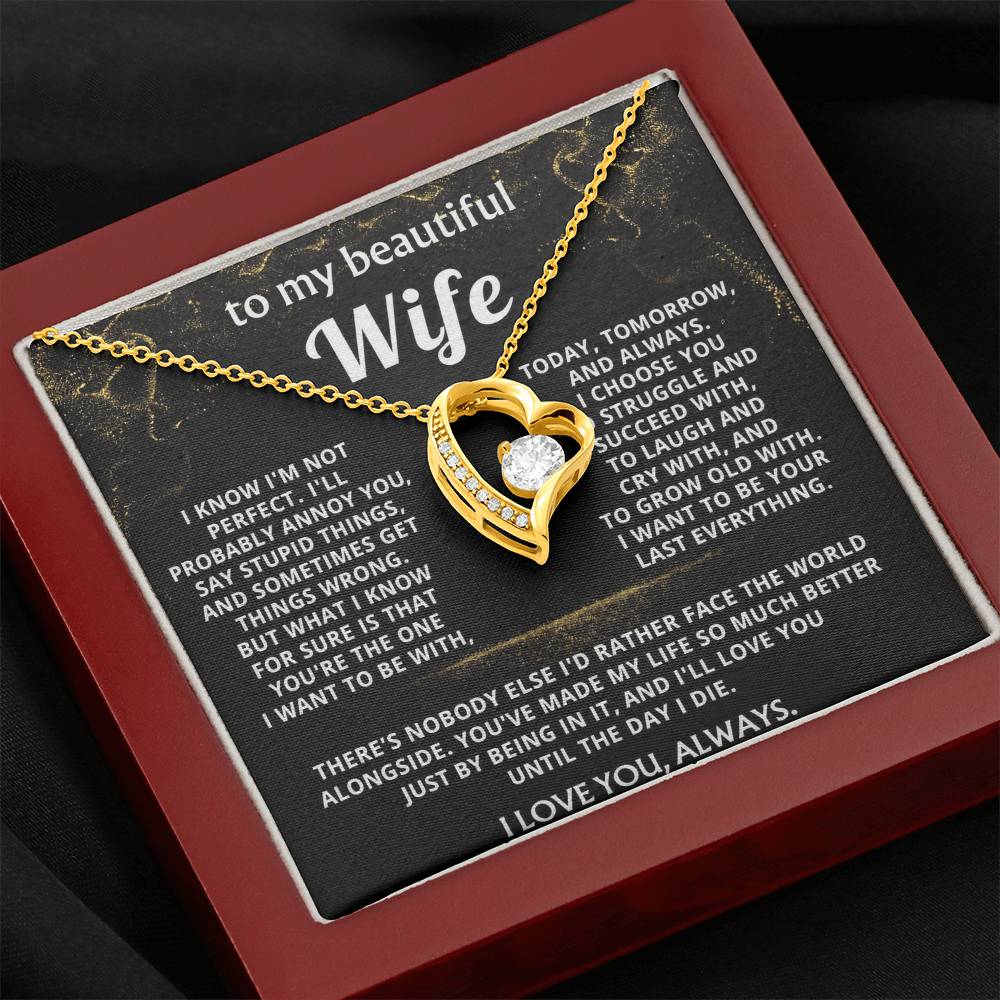 To My Wife, You make my life so much better.