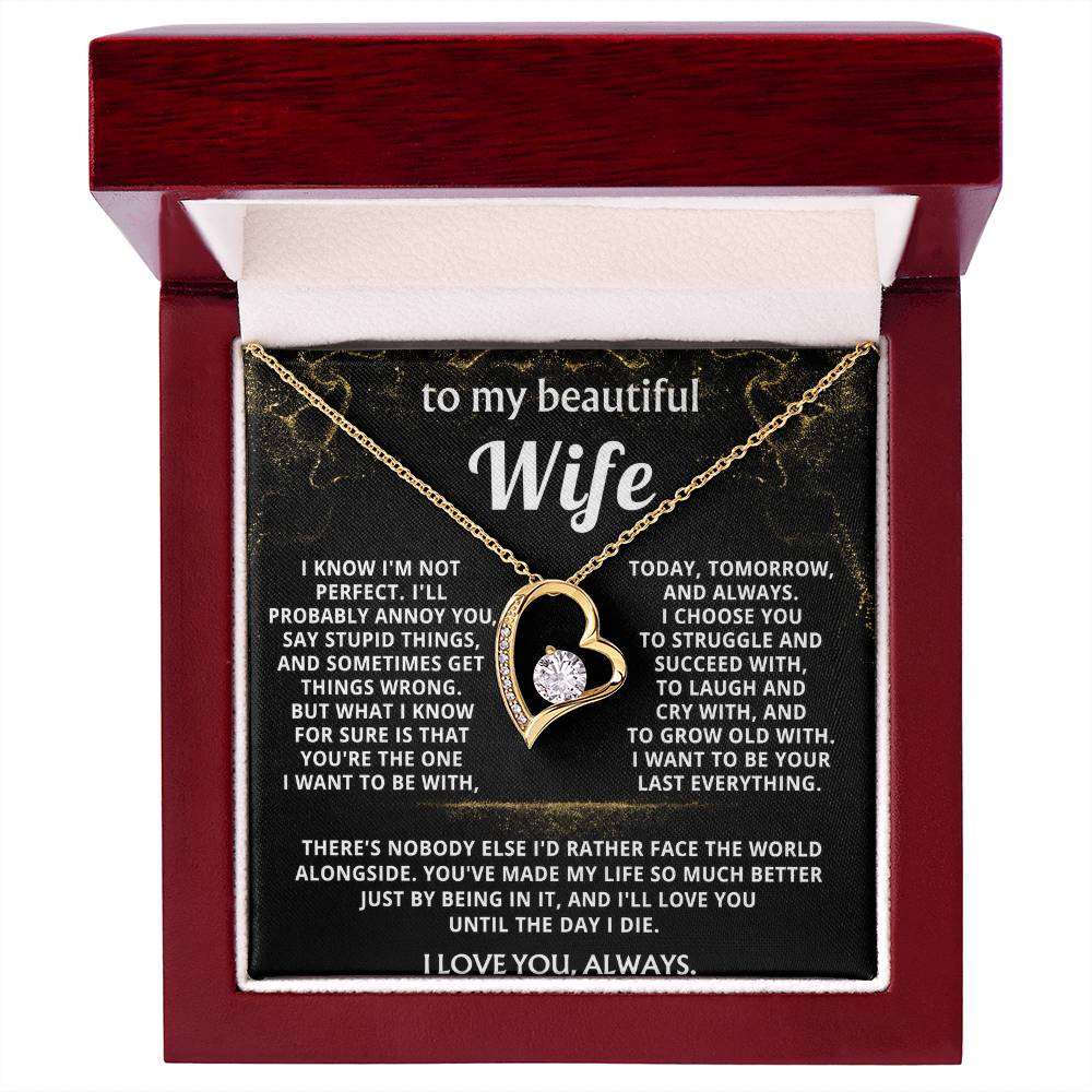 To My Wife, You make my life so much better.