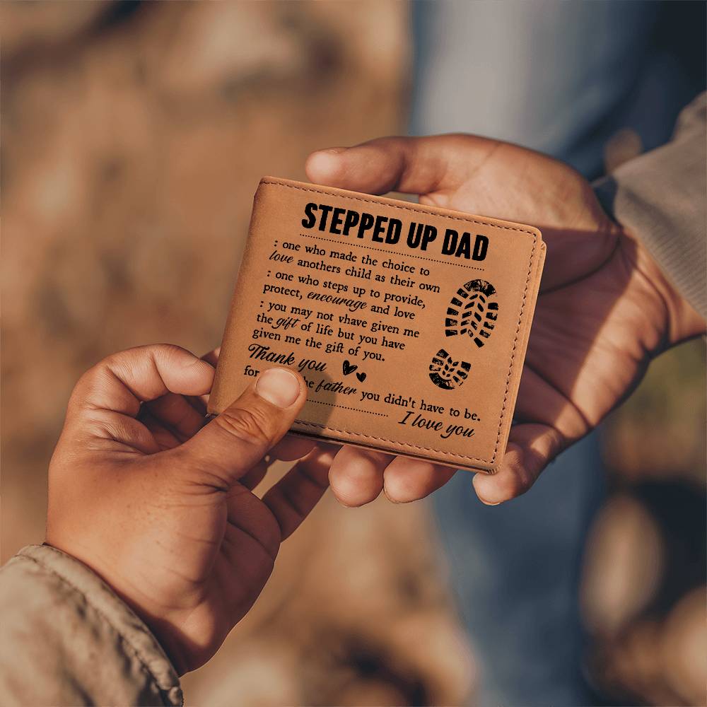 TO MY STEP DAD GIFT OF LIFE WALLET