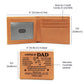 TO MY STEP DAD CHOICE TO LOVE WALLET