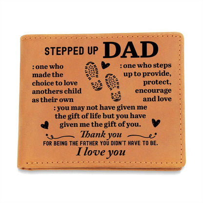 TO MY STEP DAD CHOICE TO LOVE WALLET
