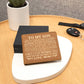 TO MY SON PROMISE YELLOW LEATHER WALLET