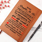 TO MY DAUGHTER IN LAW HONOR LEATHER JOURNAL