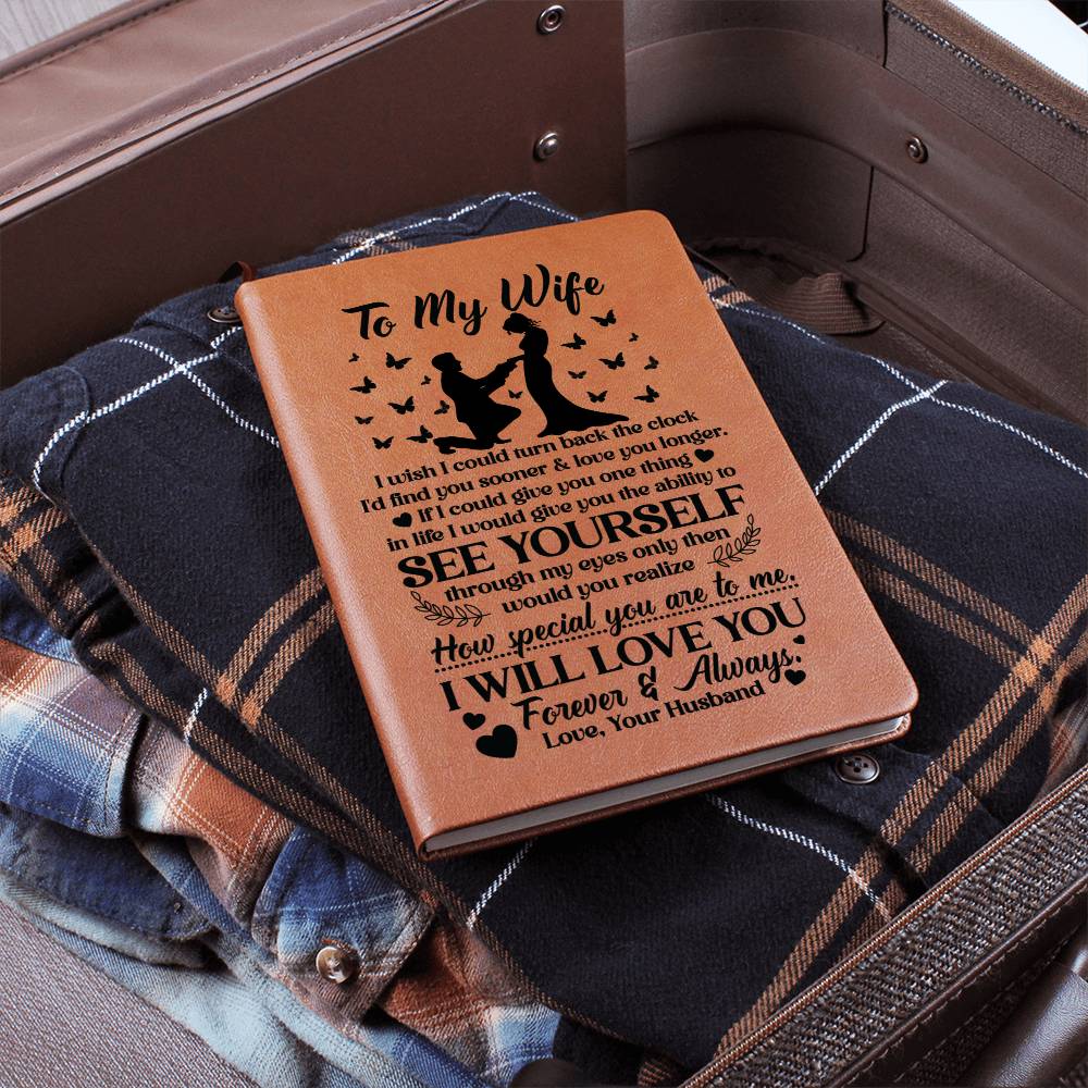 TO MY WIFE SOONER LEATHER JOURNAL