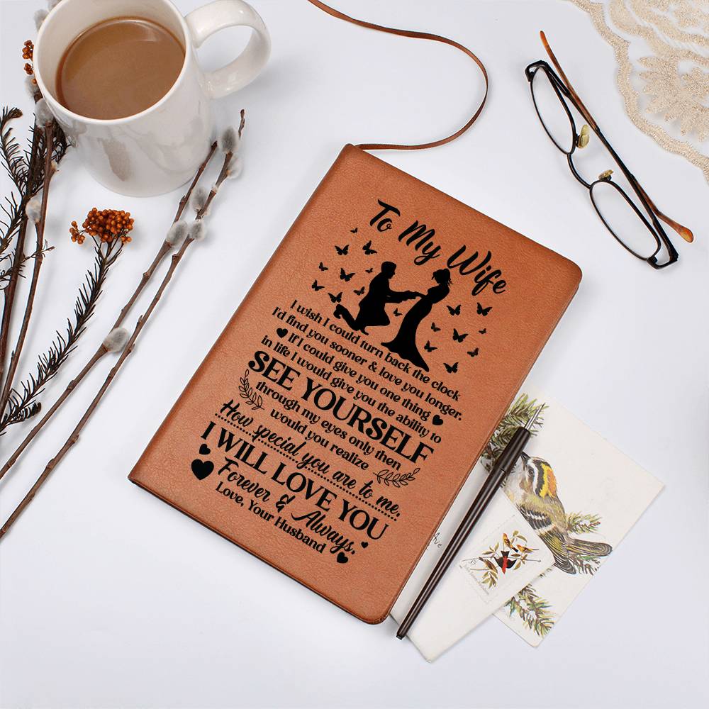 TO MY WIFE SOONER LEATHER JOURNAL