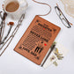 TO MY DAUGHTER PROMISE LEATHER JOURNAL