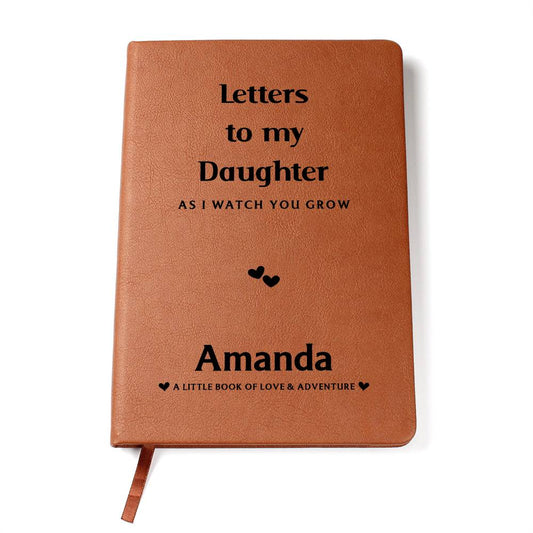 LETTERS TO MY DAUGHTER PERSONALIZED JOURNAL