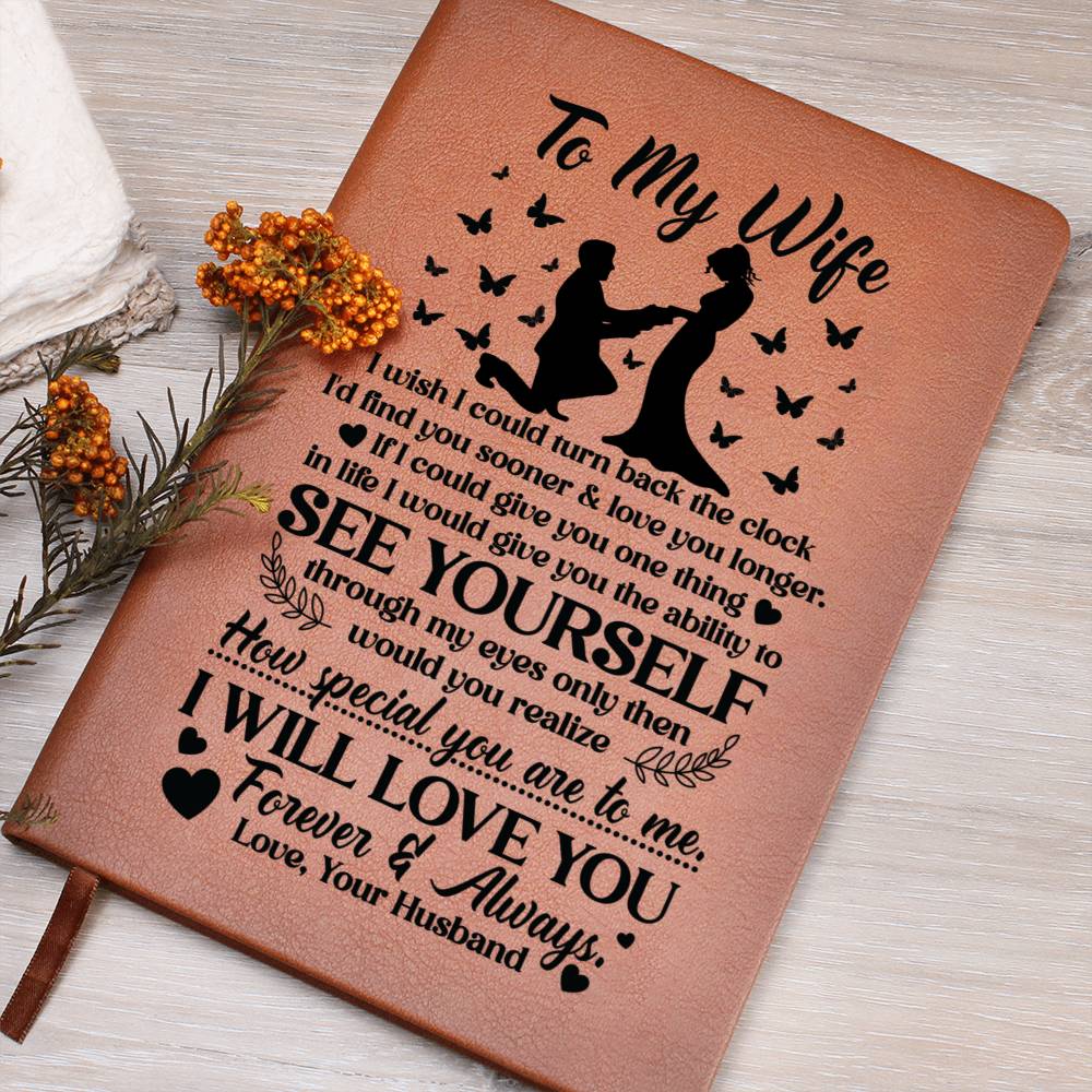 TO MY WIFE SOONER LEATHER JOURNAL