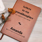 LETTERS TO MY GRANDDAUGHTER JOURNAL