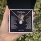 TO MY DAUGHTER BABY GIRL ETERNAL HOPE NECKLACE GIFT SET