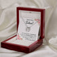 HAPPY SWEET SIXTEEN JOY LUCKY IN LOVE NECKLACE GIFT SET
